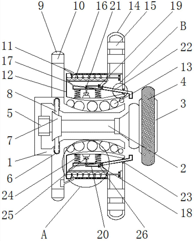 一种带ABS传感器机构的轮毂单元的制作方法