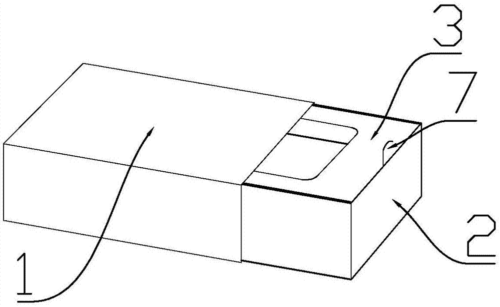 一种入墙式智能光网络终端包装盒的制作方法