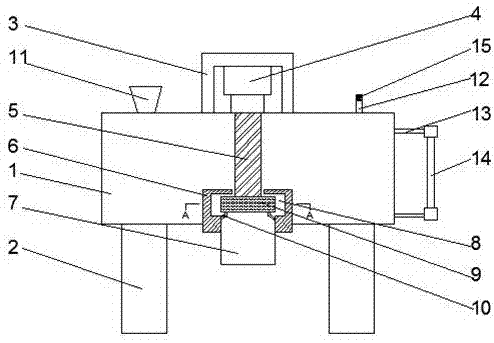 一种建材机械用建材浆料高效下料装置的制作方法