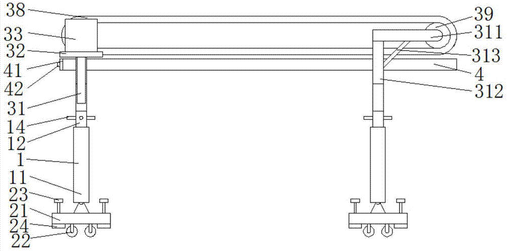 一种高效率的路桥施工装料设备的制作方法