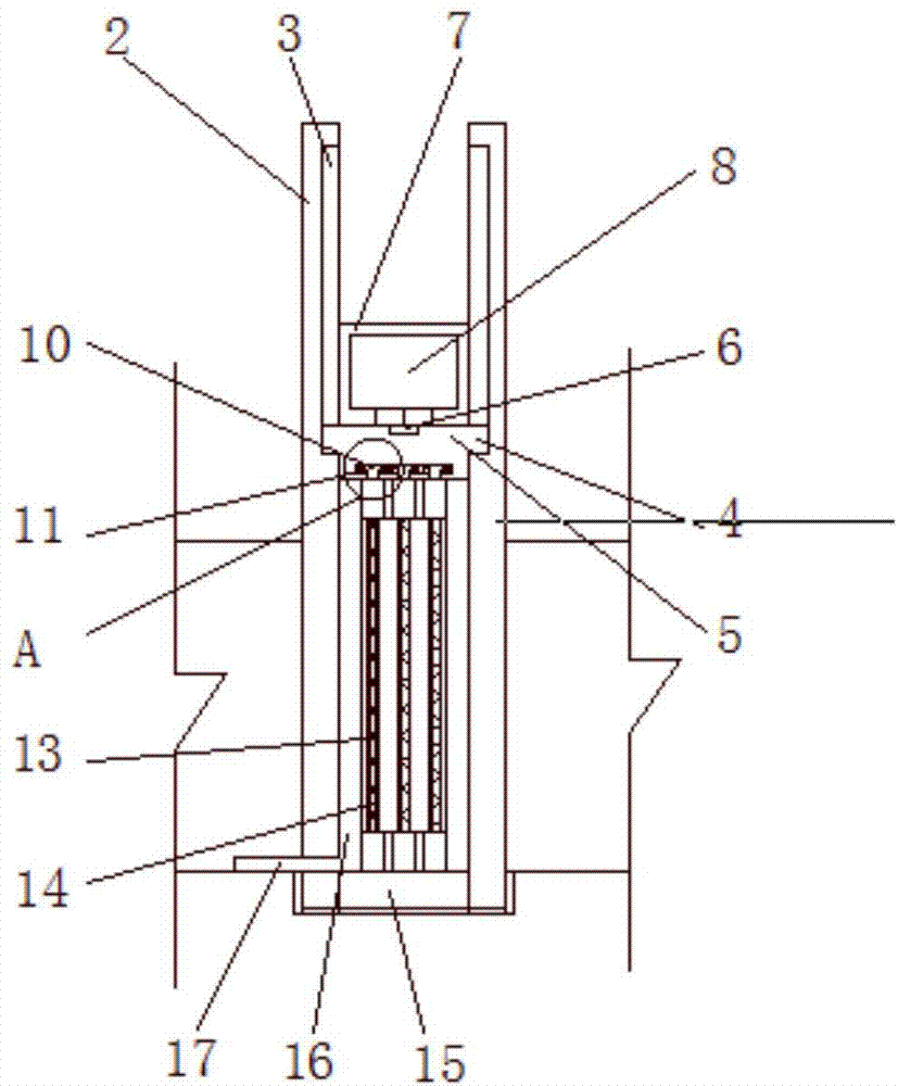 一种屠宰场废水处理用具有过滤功能的处理装置的制作方法