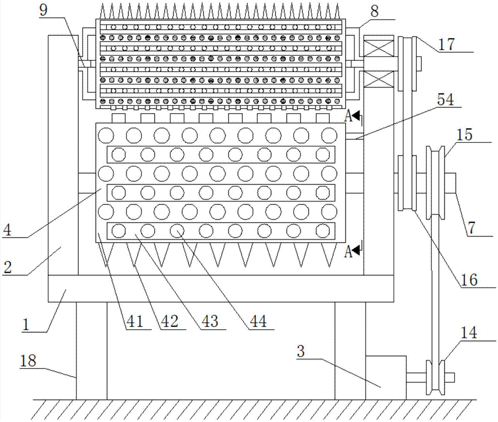 一种具有除杂功能的开棉机的制作方法