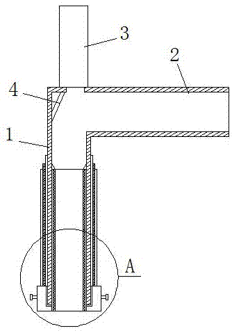 一种改性聚乙烯沟槽式超静音排水管道系统的制作方法