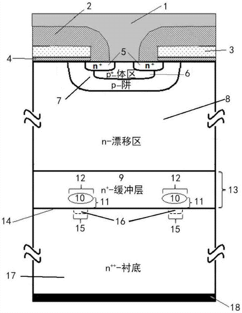 一种外延前硼注入复合双层外延的n-MOSFET制备方法与流程