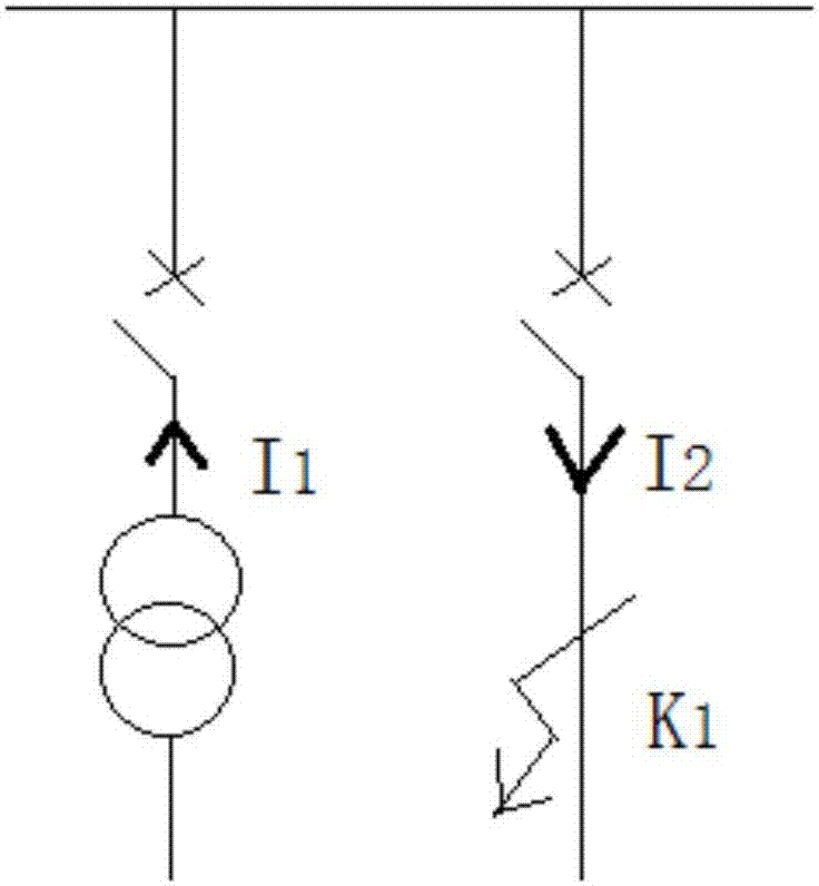 一种基于电流方向原理构成的双母线差动保护电路的制作方法
