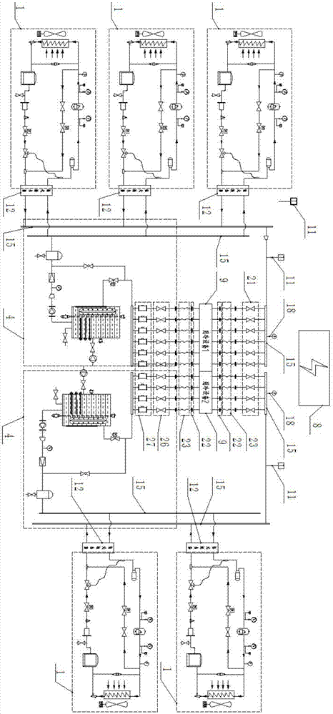 一种大功率多通路式液冷源机柜的制作方法