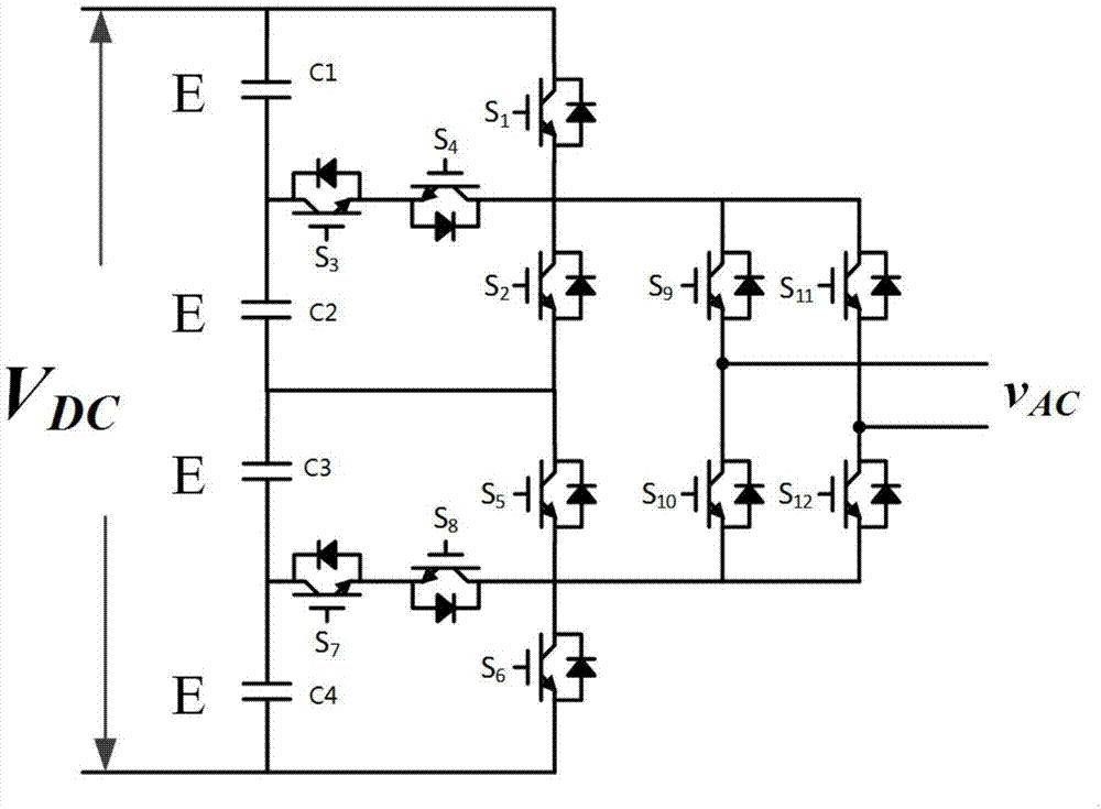 一种新型九电平逆变器拓扑结构及控制方法与流程