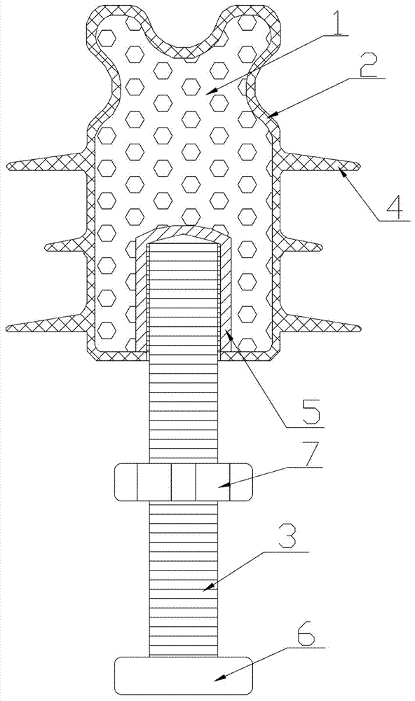 一种全绝缘防护针式绝缘子及其装配方法与流程