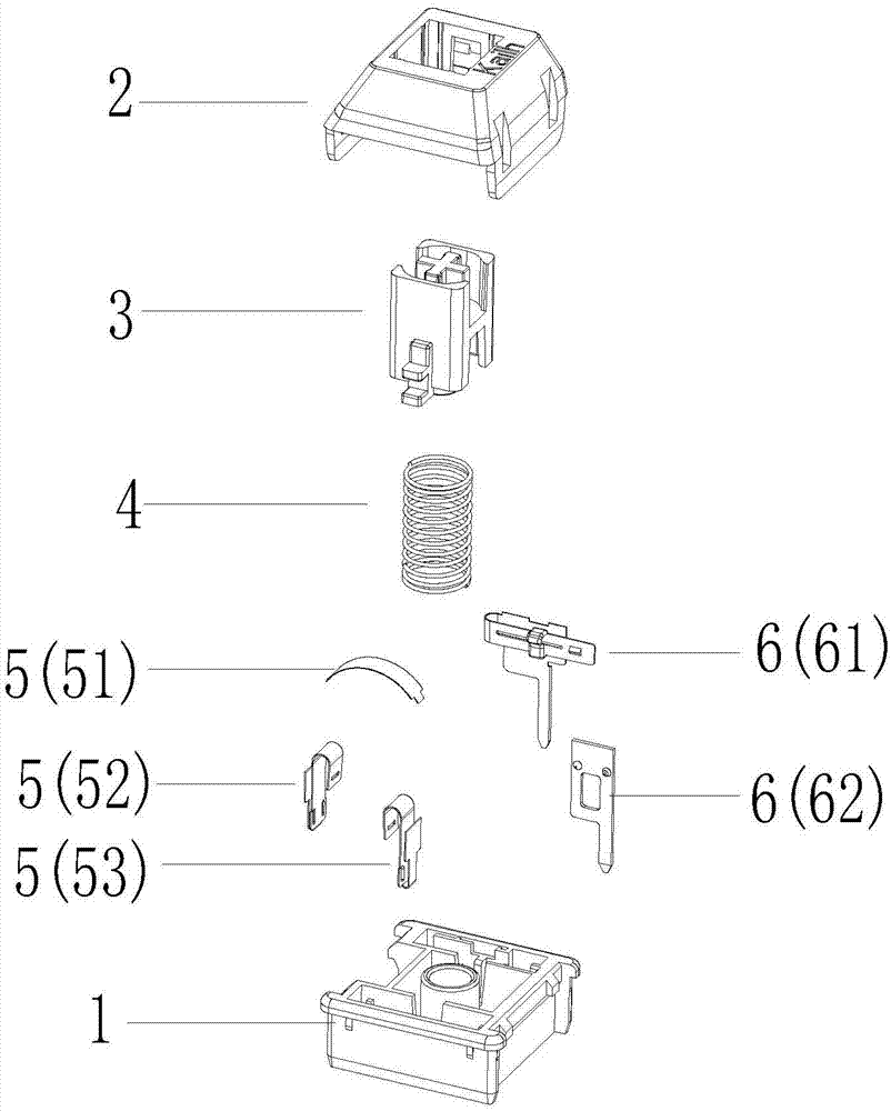 一种具有按压发声功能的按键开关的制作方法