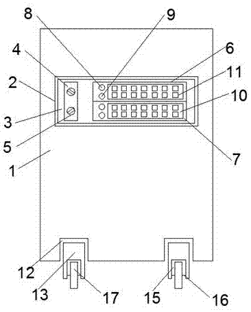 一种具有安全警示功能的开关柜智能面板的制作方法