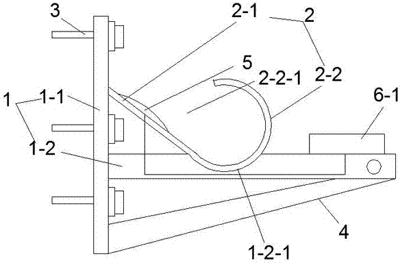 一种电缆固定用支架结构的制作方法