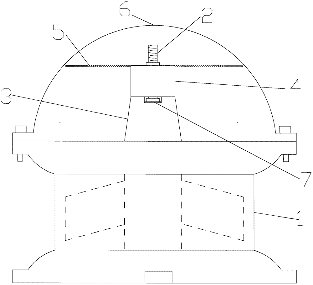 打棉花顶心球形刀具的制作方法