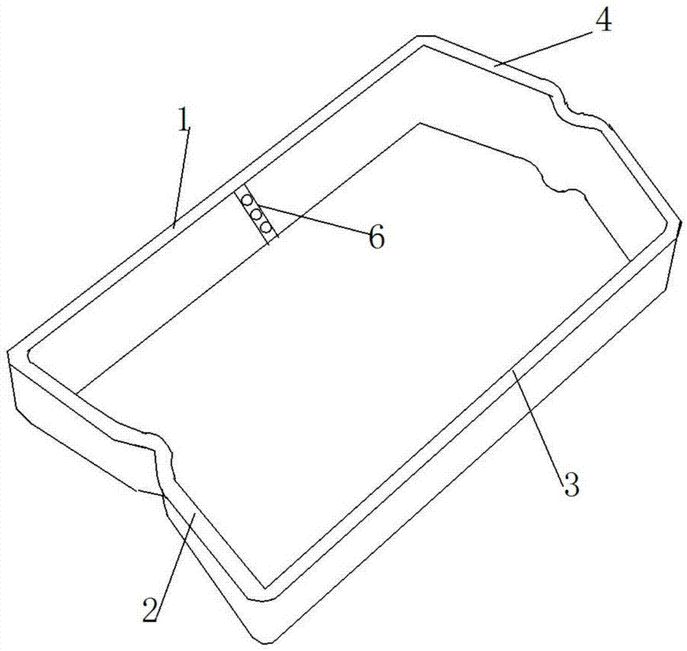 一种手巾袋成型模具的制作方法