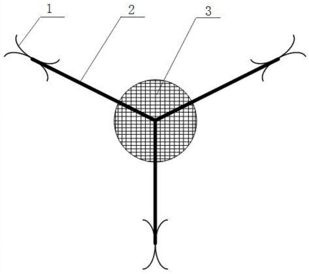 一种镜面反光球风力双向反光驱鸟器的制作方法