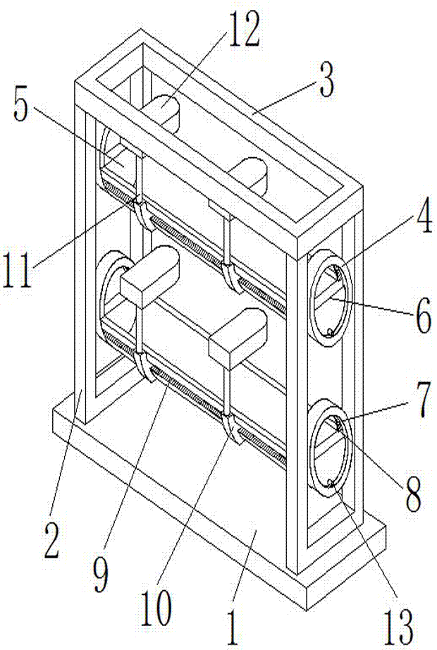 一种玉米育种用栽培架的制作方法