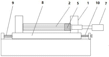 钢管冷拔机模具调节装置的制作方法