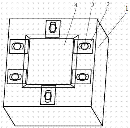 压凸版锁紧夹具的制作方法