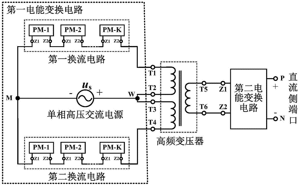 单相电力电子变压器及其控制方法与流程