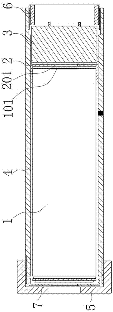 一种锂离子电池内部压力监控装置及其监控系统的制作方法