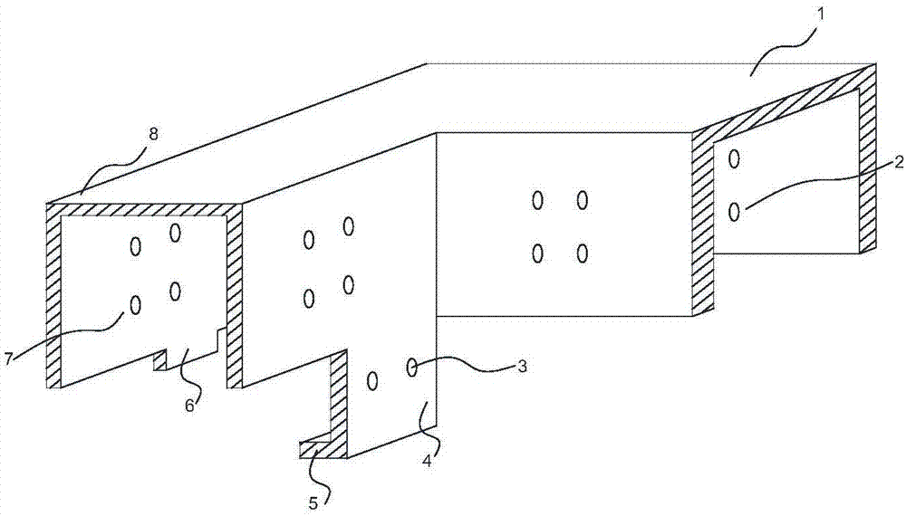 一种机柜框架连接结构的制作方法