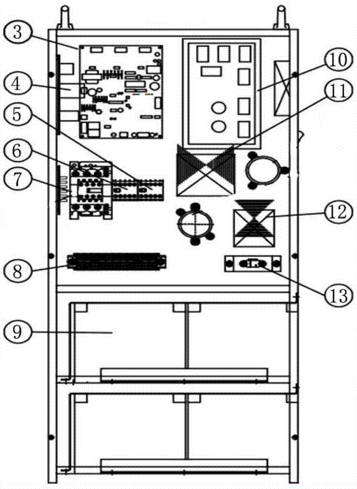 一种HGP停电电源柜的制作方法