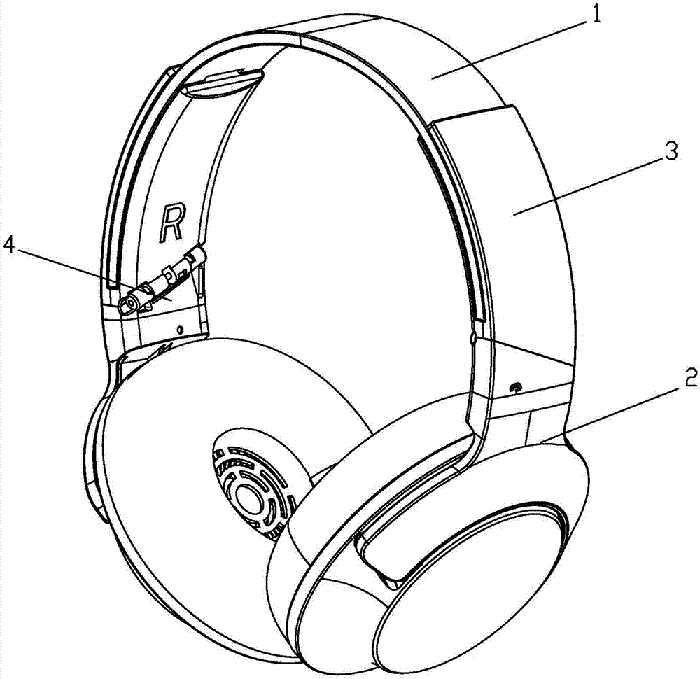 可折叠的头戴式耳机的制作方法