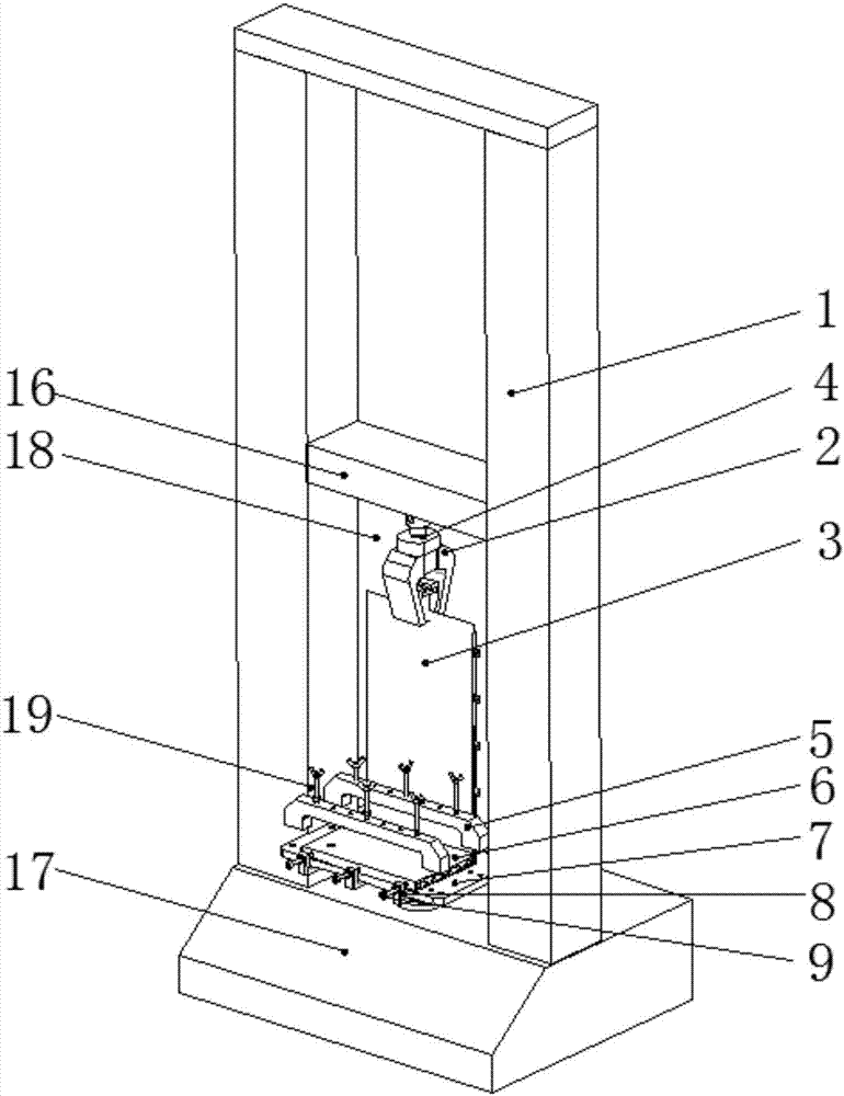 模组结构焊接拉力测试工装的制作方法