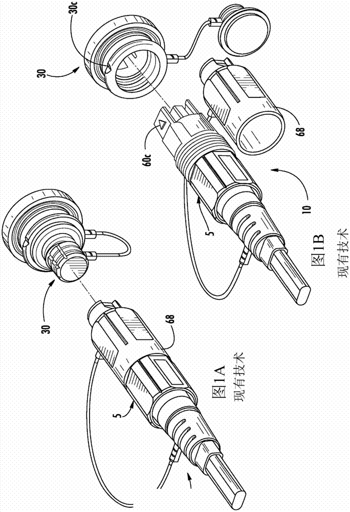 具有套圈缩回平衡的基于套圈的光纤连接器的制作方法