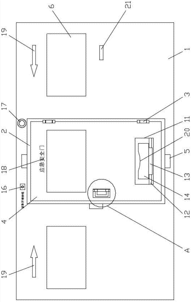 一种客车应急安全门的制作方法