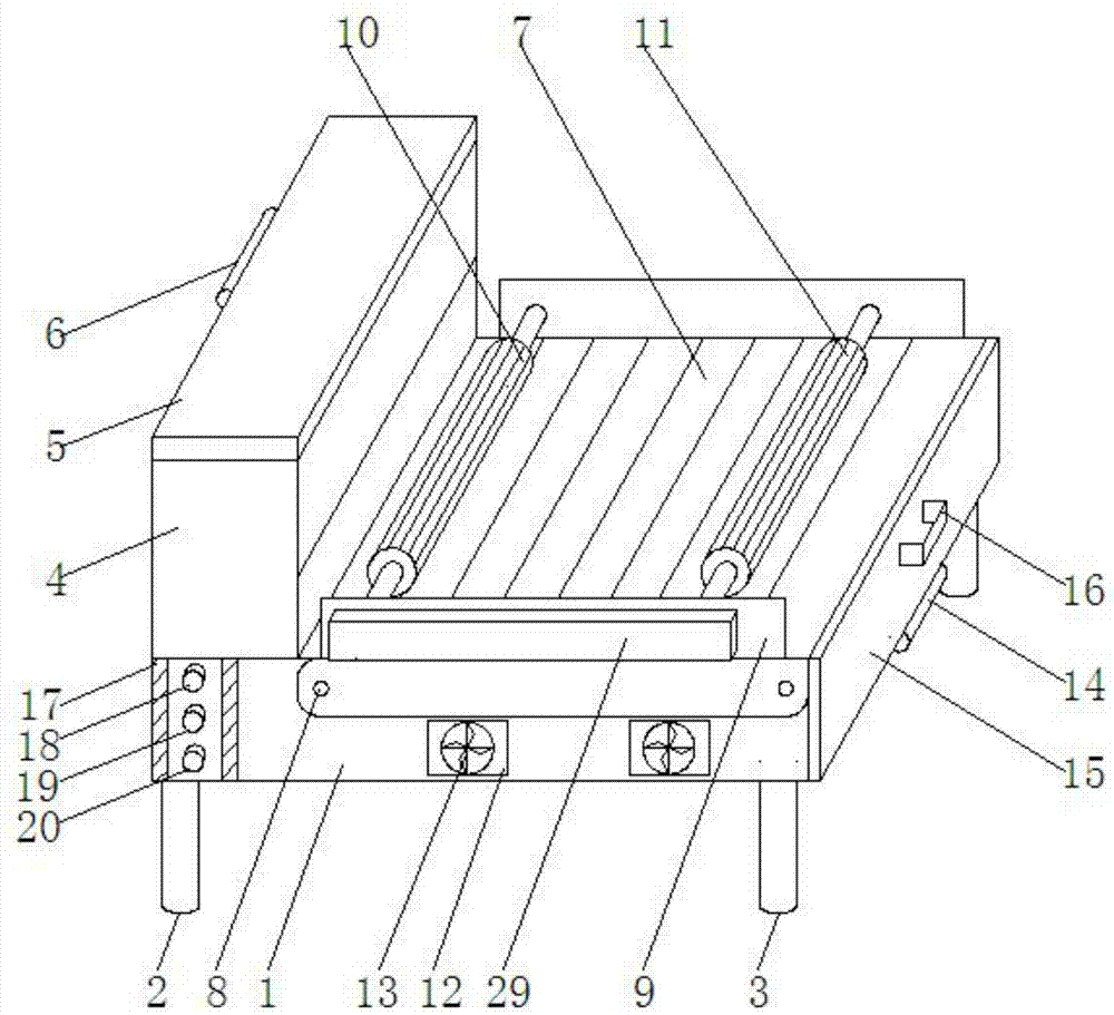 一种家纺机的预先梳理送料装置的制作方法