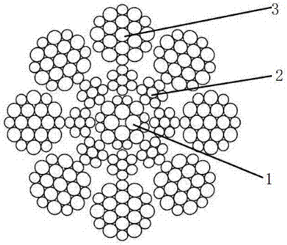 一种全钢芯电梯专用钢丝绳的制作方法