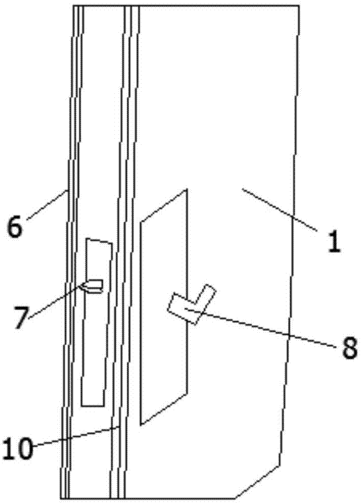 防盗门结构及复合门的制作方法