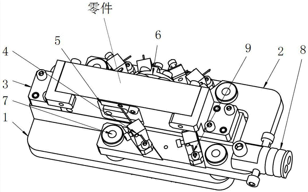 一种交叉孔零件的电解抛光治具的制作方法