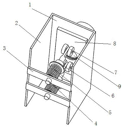 一种提升机尾轮主轴密封装置的制作方法