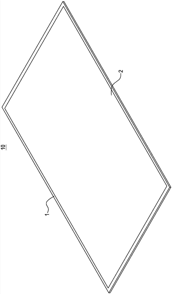 平板式具线路的导线架结构的制作方法