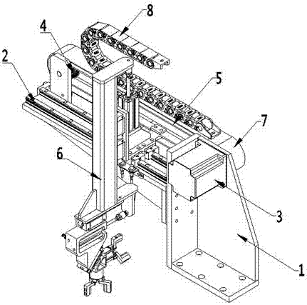 一种开孔器焊齿机用机械臂机构的制作方法