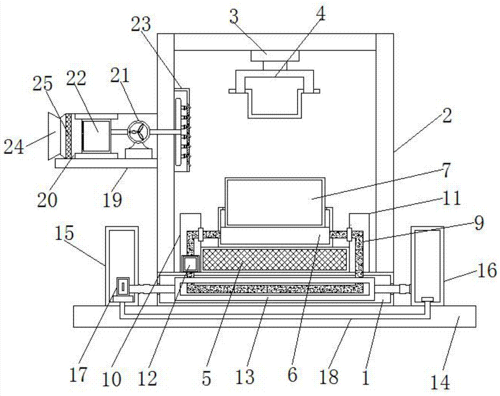 一种具有快速冷却功能的硅胶模具的制作方法