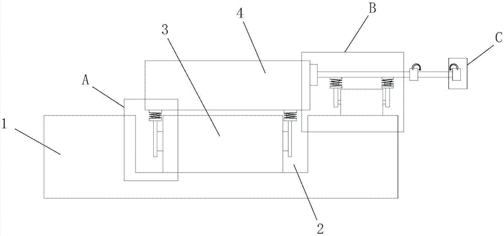 一种用于袖子便携式工业数字打印的平台机构的制作方法