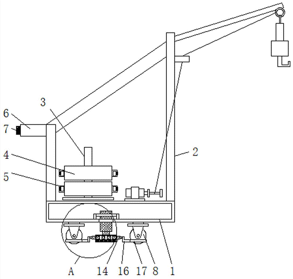 一种工业用小型吊运机的制作方法