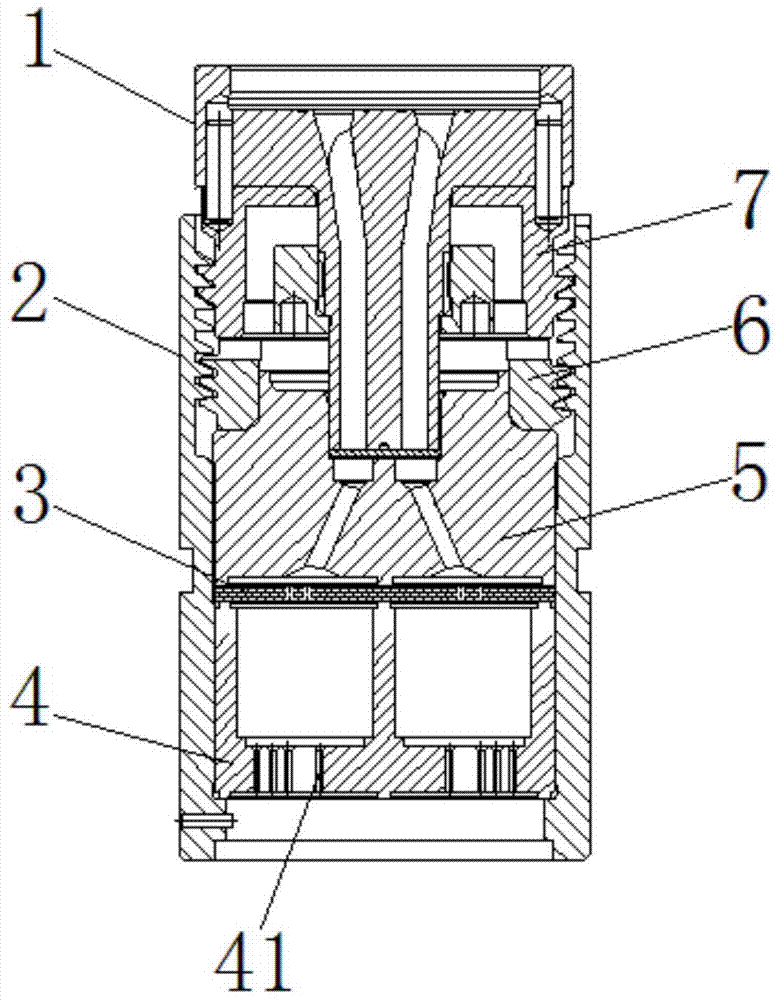 一种新型化纤纺丝组件结构的制作方法