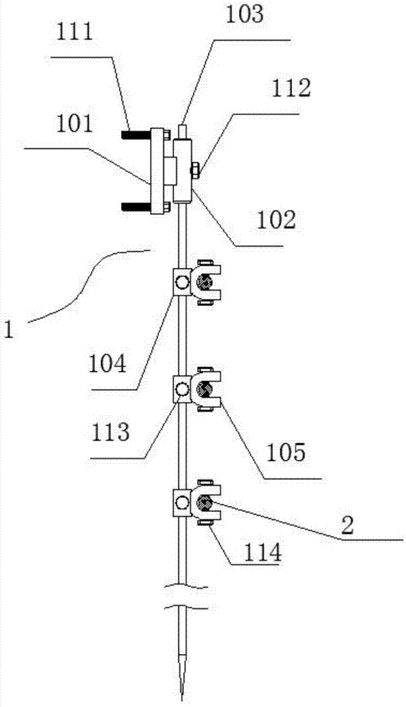 一种园林建筑用墙体外部攀藤架的制作方法