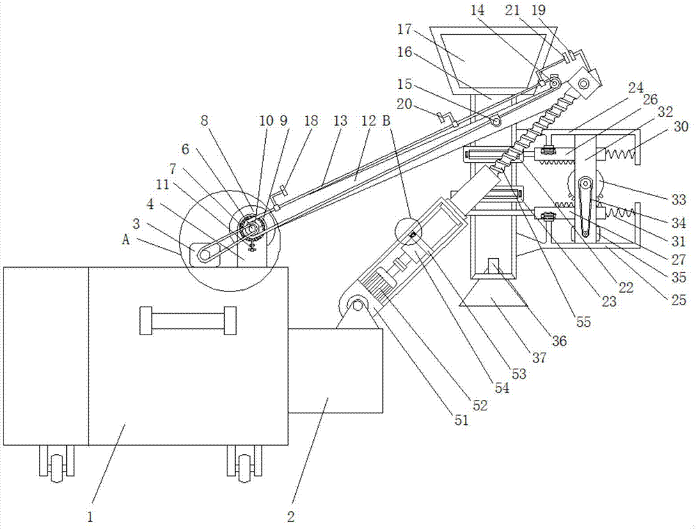 一种喂料均匀的畜牧业自动喂料机的制作方法