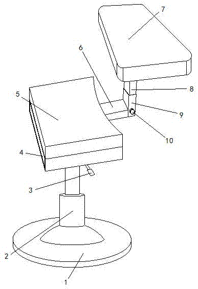 一种心内科用穿刺椅的制作方法