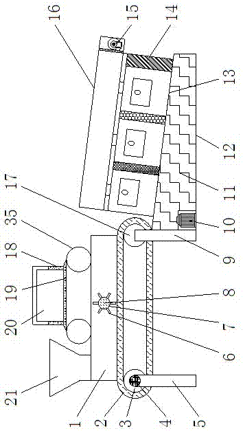 一种环保型建筑垃圾分段分离装置的制作方法