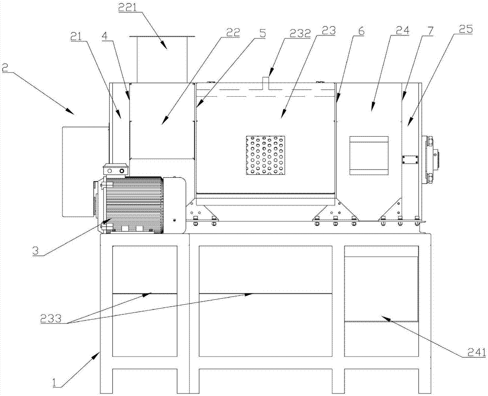 一种高含固率有机垃圾浆液杂质分离装置的制作方法