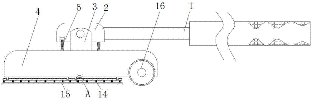 一种墙体腻子面施工用智能打磨装置的制作方法