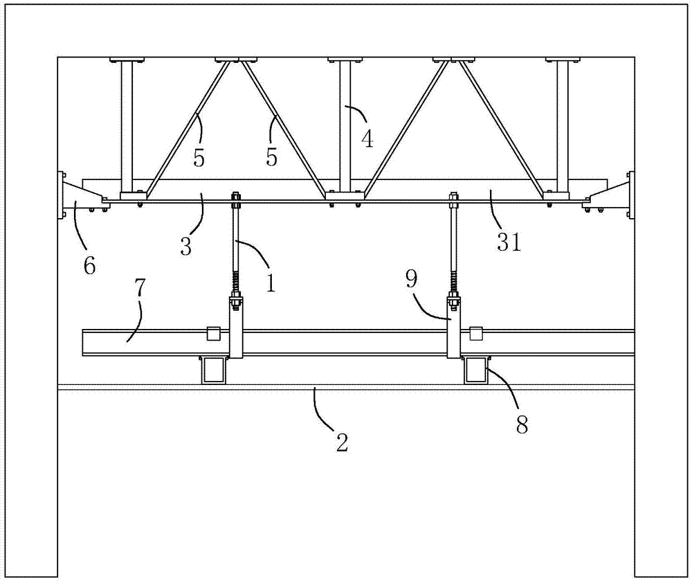 天花吊顶转换层结构的制作方法