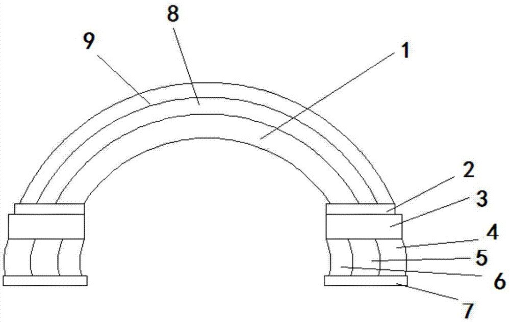 一种分离式隧道衬砌结构的制作方法