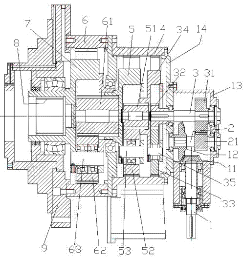 一种塔吊机用的减速机的制作方法