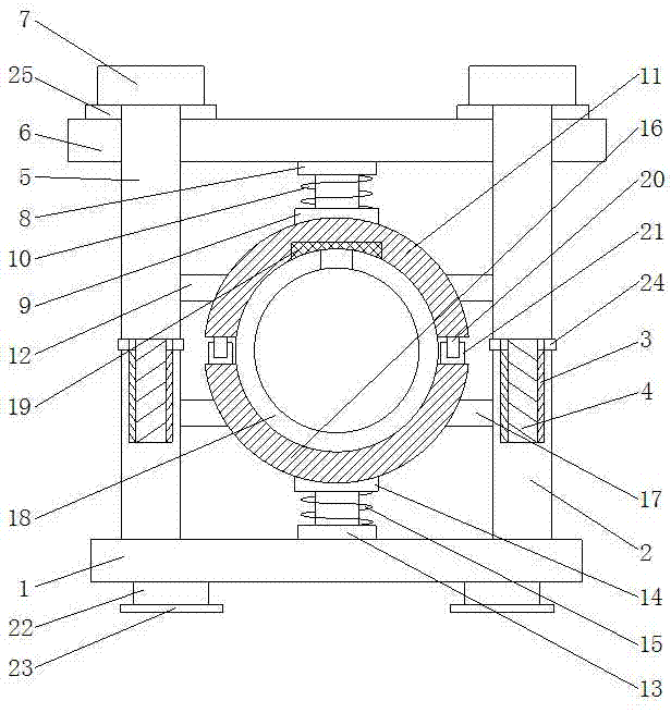 一种管道安全检测用管道修补器的制作方法